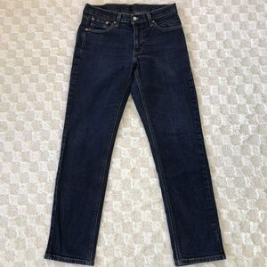 Levi's Men's Navy Straight Jeans